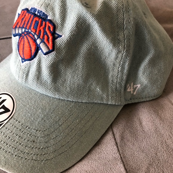 Brand New NYKnicks Light Denim Adjustable Hat - Picture 2 of 8